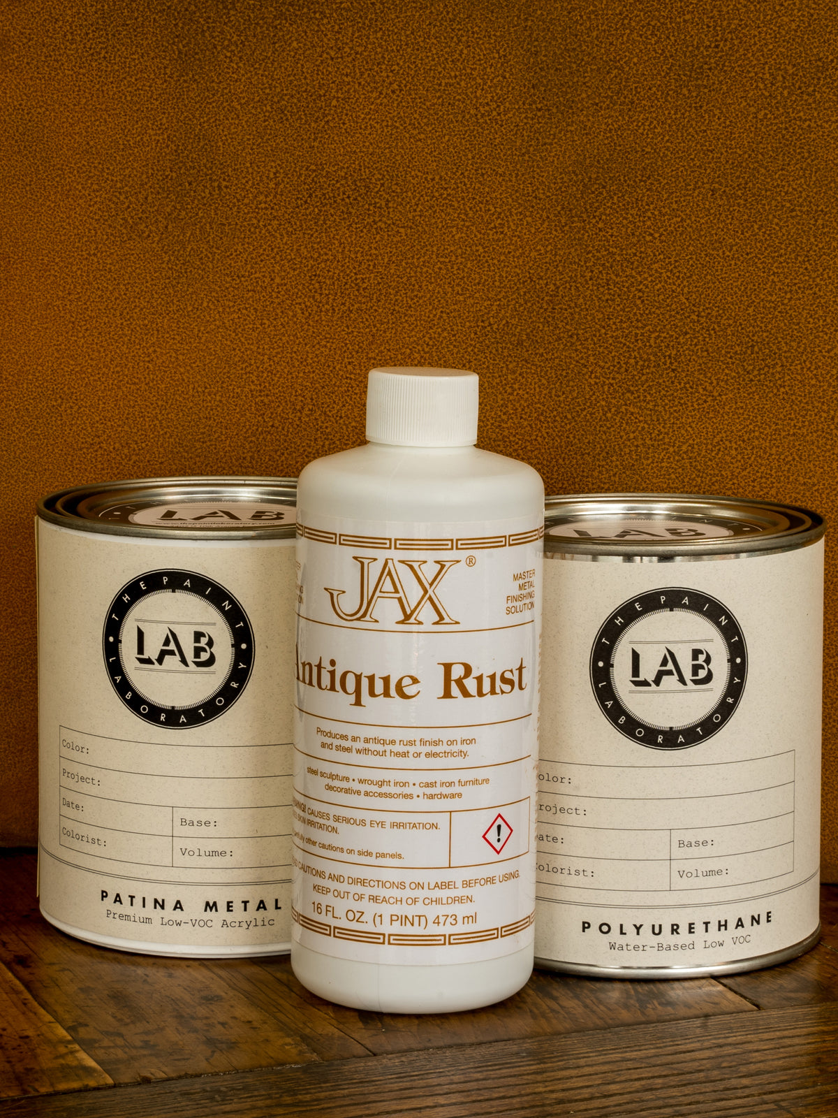 Paint Laboratory specialty-finish products prepared as a coordinated system