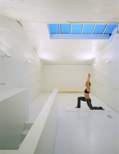 Zoom Yoga Room painted with Semi-Gloss Floor